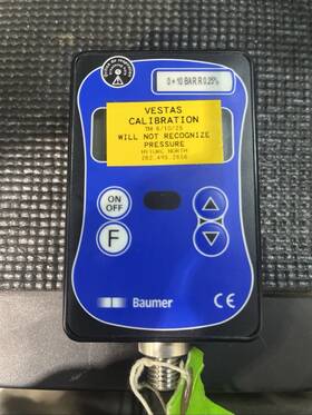 Vt189691-ptc00797 Baumer Manometer