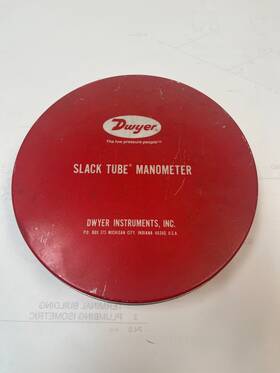 1211-60 Dwyer Slack Tube Manometer 1211-60 Dwyer Slack Tube Manometer