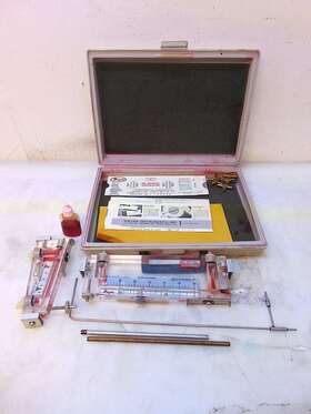 S7304 Dwyer S37e Inclined And Vertical Portabel Manometer 170 Velocity Kit - S7304 Dwyer S37e Inclined And Vertical Portabel Manometer 170 Velocity Kit -