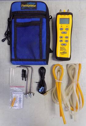 Sdmn6 Fieldpiece Ddmn6 Dual Port Manometer And Pressure Switch Tester Sdmn6 Fieldpiece Ddmn6 Dual Port Manometer And Pressure Switch Tester