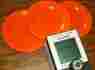 Fu-235-fiesta Fiestaware With 235u Glaze Unbranded Generic Orange Uranium Plate Safe Very Hot Geiger Counter Test Source Fu-235-fiesta Fiestaware With 235u Glaze Unbranded Generic Orange Uranium Plate Safe Very Hot Geiger Counter Test Source