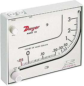 Instruments 445047764769 Liquid Filled Wall Mount Manometer Mark Ii 25 0-3 Inch W.c. 3% Accuracy Instruments 445047764769 Liquid Filled Wall Mount Manometer Mark Ii 25 0-3 Inch W.c. 3% Accuracy