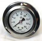 K9ep Mcdaniel Controls New Npt Psi Chrome Analog Pressure Guage