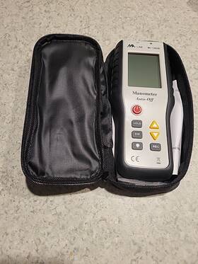 Ma-12835b Ma-line Linema-line Digital Dual Differential Manometer Ma-12835b Ma-line Linema-line Digital Dual Differential Manometer