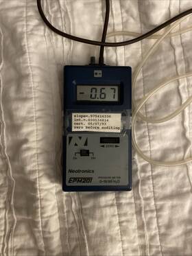 Epm201 Neotronics Digital Manometer Pressure Gauge Epm201 Neotronics Digital Manometer Pressure Gauge