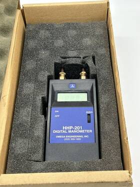 Hhp-201 Omega D0030p Engineering Digital Manometer Model Hhp-201 Omega D0030p Engineering Digital Manometer Model