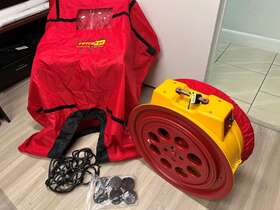 Fn211 Retrotec Blower Door Fan No Controller Duct Tester - Never Used Fn211 Retrotec Blower Door Fan No Controller Duct Tester - Never Used