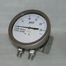 Rib810 Reils Differential Manometer Stainless Steel Mbar Pressure Gauge New
