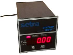 Datum-2000 Setra Datum 2000 2239 Differential Pressure Manometer 7.5 Inch Wc 24vdc Hvac