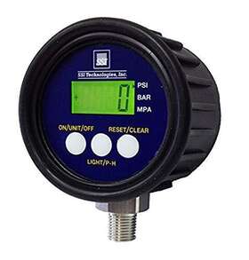 Mga9v Ssi Technologies 853648005698 Series Media Gauge Digital Pressure Sensor With Lcd Display 30psig O