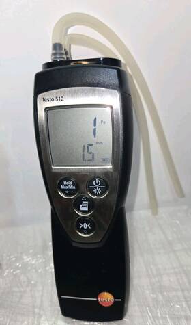 05605127 Testo 512 Differential Pressure Manometer Pitot Tube And Topsafe 05605127 Testo 512 Differential Pressure Manometer Pitot Tube And Topsafe