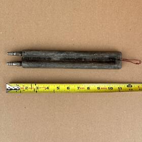 6-scp The Meriam Instrument Co. Vintage Manometer 10 In Size 6 Scp Cement Scale