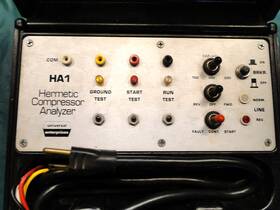 Universal Enterprises Model-ha1 Hermetic Compressor Analyzer Model Ha1 Issue Maybe Read De Universal Enterprises Model-ha1 Hermetic Compressor Analyzer Model Ha1 Issue Maybe Read De