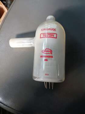 Tg75n Vecco Instruments Inc. Veeco Glass Ion Gauge