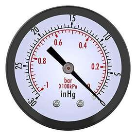 Zerone 792172733571 Pressure Gauge Asixx 30inhg 1bar 50mm Mini Dial Air Vacuum Me Zerone 792172733571 Pressure Gauge Asixx 30inhg 1bar 50mm Mini Dial Air Vacuum Me