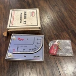 Dwyer MARK-II-25 Molded Plastic Manometer 0-3"W.C. .826SP.GR. New Manual. Fixed Price $38.25.