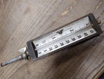 Vtg Meriam Instrument Cast Iron Air Pressure Gauge Pounds/ounces Rd 519-1 Usa. Fixed Price $99.95.