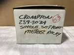Crompton- Analog Meter Relay. Fixed Price $250.00.