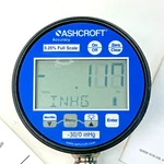 Ashcroft 302074SD02L30V-BL Vacuum Only Gauge Unverified. Fixed Price $425.00.