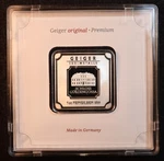 Geiger Edelmetalle 1 Oz. Bar -sealed Square Assay, Premium German Silver!. Fixed Price $165.00.