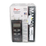Dwyer 477AV-3 Handheld Digital Manometer, 0-200' Wc, Air Velocity/flow Modes. Fixed Price $249.95.