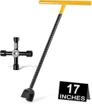 3RD Gen 17 Inches Water Meter Key With 4-WAY Utility Reinforced Rebar. Fixed Price $16.18.