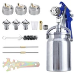 B4B Bang Buck Professional Hvlp Feed Spray Gun, Medium, Blue-siphon. Fixed Price $60.99.