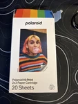 Polaroid Hi-print 2X3 Paper Cartridge 20 Sheets. Fixed Price $13.99.