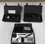 Lot Of 3 - Digital Tachometer Testers W/ Accessories In Cases PZ70. Fixed Price $129.98.