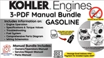Kohler 7000 Series KT735 Engine Manual Service Repair Shop Parts Pdf On Usb. Fixed Price $35.00.