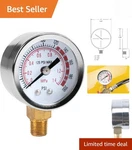 Professional-grade 0-200 Psi Air Gauge Perfect For Compressors & Tanks. Fixed Price $18.99.