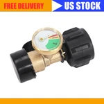 Propane Tank Gauge Brass Adapter W/gas Pressure Level Meter Indicator For Bbq Rv. Fixed Price $11.57.
