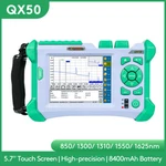 High Precision QX50 Optical Fiber Otdr Sm&mm&pon 850/1300/1310/1550/1625NM. Fixed Price $1490.00.