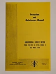 Universal Atomics Model 4 Geiger Counter Instruction Manual. Fixed Price $13.99.