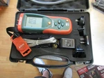 Extech HD700 Differential Pressure Manometer In Hard Case W/ Accessories & Box. Fixed Price $75.95.