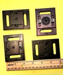 Lot Of Oriel 3" X 2" Baseplates Model 14439 With Adjustable Top. Fixed Price $33.00.