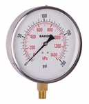 Baker 421AVND-200 Pressure Gauge, To Psi. Fixed Price $33.15.