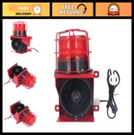 115DB Industrial Audible Visual Alarm With IP65 Led Strobe Light For Emergency. Fixed Price $106.99.