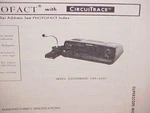 1978 Superscope Radio Service Shop Manual Model Aircommand CBB-1040. Fixed Price $25.99.