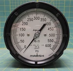Marsh Instrument 1/2" Safecase Process Gauge 0-600 Psi 1/4" Npt Back Connect. Fixed Price $45.38.