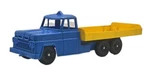 Scarce Bambola (denmark) Vintage Toy Ford F-500 Truck Plastic Blue Yellow 31CM.. Fixed Price $54.02.