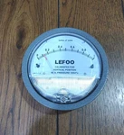Lefoo -LFB-1IN H2O Water Differential Pressure Gauge Service Air New. Fixed Price $38.99.