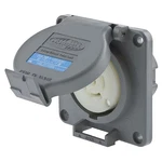 Hubbell Wiring Device-kellems HBL2510SW Watertight Flanged Locking Receptacle,. Fixed Price $134.73.
