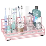 Hapirm Toothbrush Holders For Bathroom - 5 Partitions Counter Organizer. Fixed Price $34.38.