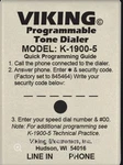 Viking Electronics K-1900-5 Hot Dialer With Touch Tone. Fixed Price $79.99.