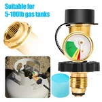Propane Tank Gas Gauge Pressure Meter Indicator For 5-100LB Bbq Grill Rv Camping. Fixed Price $14.71.