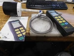 Narda Model A8742D Field Probe With 8712 Survey Meter, Cable And Manual. Fixed Price $349.99.