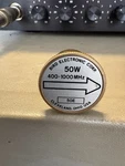 Bird Electronic Corp 50E Wattmeter Plug-in Element 50W 400-1000MHZ Uhf. Fixed Price $130.75.