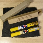 Pair Vintage Bendix V-742 V740 Radiological Dosimeter Roentgens Pen. Fixed Price $23.01.