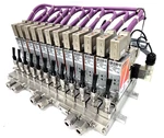 12X Bronkhorst Manifold LEY-500S1-PGD-V Ez-flow Mass Controller Mln/min. Fixed Price $2421.30.